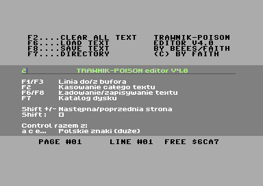 Trawnik - Poison Editor V4.0