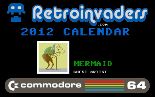 2012 C64-Retroinvaders Calendar: Mermaid Graphic Artist