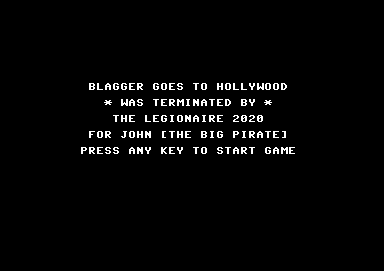 Blagger Goes to Hollywood