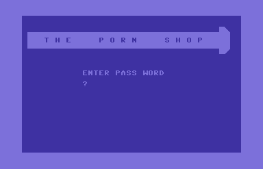 The Porn Shop