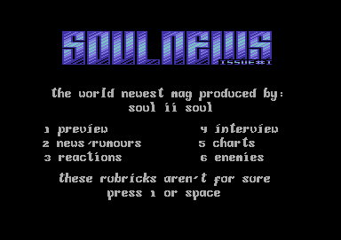 Soulnews Preview