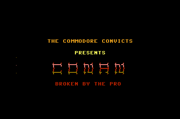 The Commodore Convicts Intro