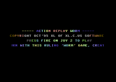 Action Replay Worm