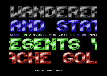 The Wanderer Group and Static Intro