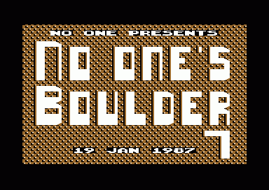 No One's Boulder 7