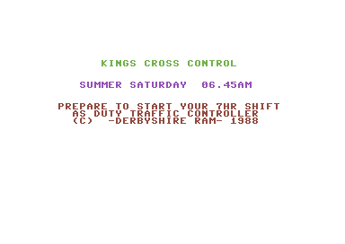Kings Cross Control