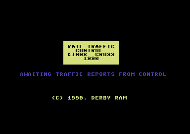 Rail Traffic Control Kings Cross 1990