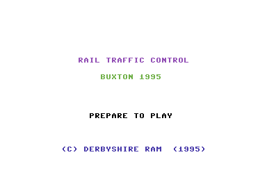 Rail Traffic Control Buxton 1995