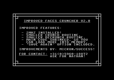 Improved Faces Cruncher V2.0