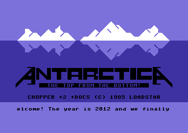 Antarctica Intro #1