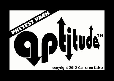 Aptitude Pretest Pack