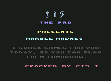 c64 marble madness music