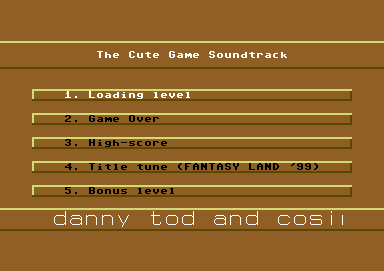 The Cute Game Soundtrack