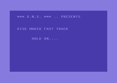 Disk Maker Fast Track Backup
