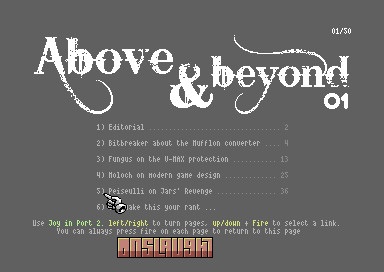 Above & Beyond #01