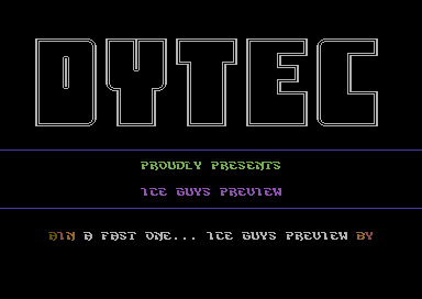 Ice Guys Preview
