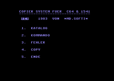 Copier System fuer C64 & 1541 [german]