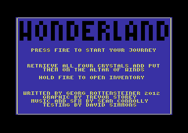 Wonderland [16kb cartridge]