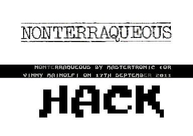 Nonterraqueous +14DP [crazy hack]