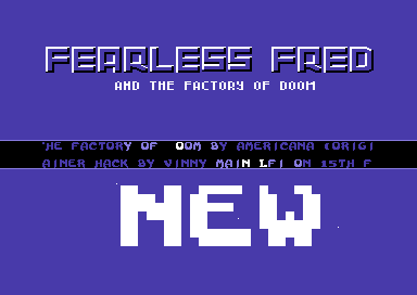 Fearless Fred and the Factory of Doom +23D