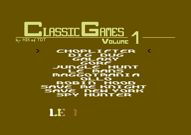 Classic Games Volume 1