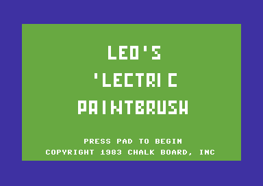 Leo's 'Lectric Paintbrush