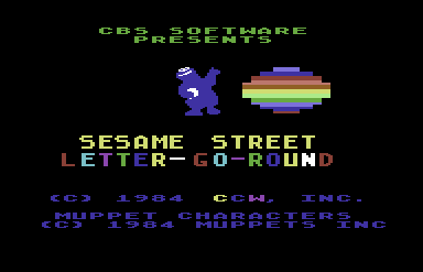 Sesame Street - Letter-Go-Round