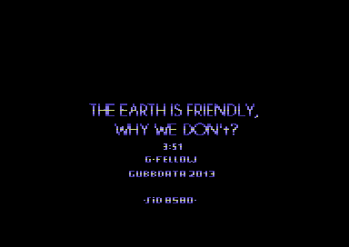 The Earth Is Friendly, Why We Don't?
