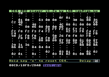 C64 DRO Player V1.2a