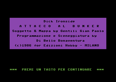 Dick Ironside - Attacco Al Bunker