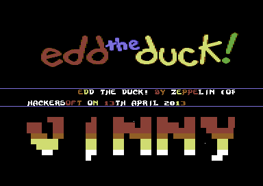 Edd the Duck +25D