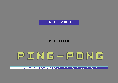 Ping-Pong 3-D