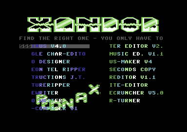 The Xandor User Disk V1.0