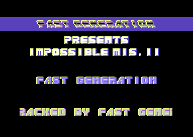 Fast Generation Intro