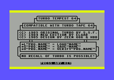 Turbo Tempest 64