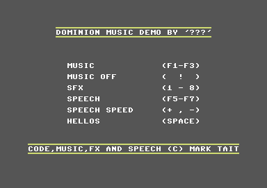 Dominion Demo