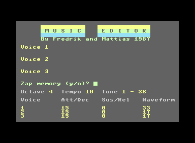 Music Editor 64