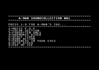 A-Man Soundcollection #1
