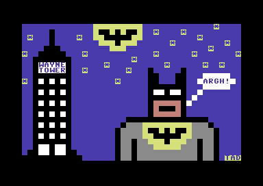 PETSCII Batman V1.1