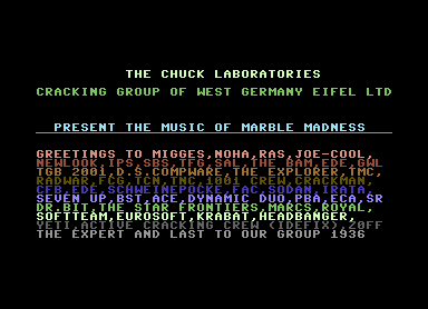 The Music of Marble Madness