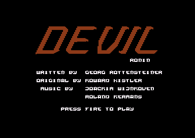 Devil Ronin [16kb cartridge]