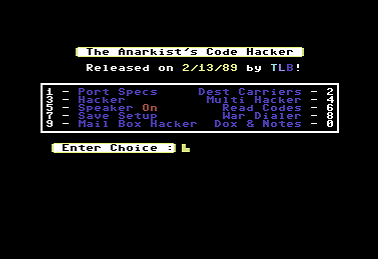 The Anarkist's Code Hacker V3+