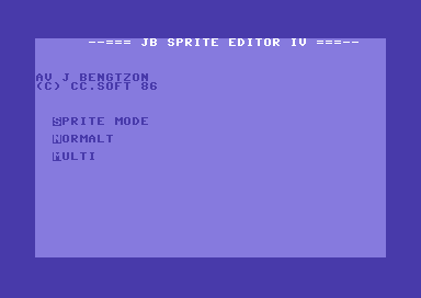 JB Sprite Editor IV