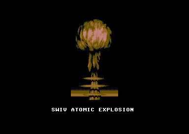 SWIV Atomic Explosion
