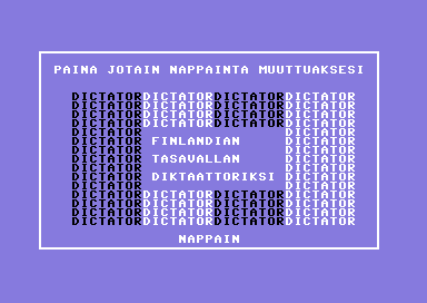 Dictator [finnish]