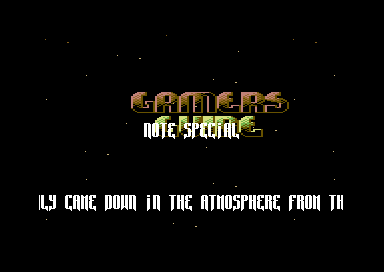 Gamers Guide Note Special