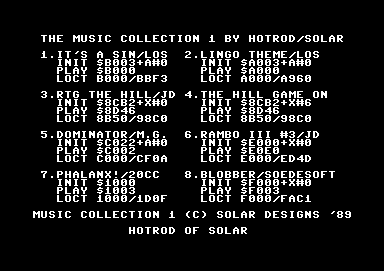 The Music Collection 1