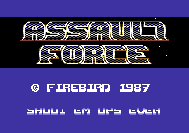 Assault Force Intro