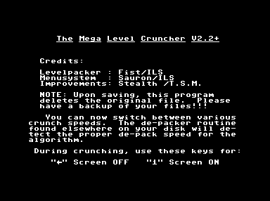 The Mega-Levelcruncher V2.2+