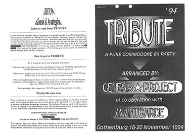 Tribute 1994 Invitation